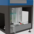 Automation Equipment Testing Equipment 509 3d model