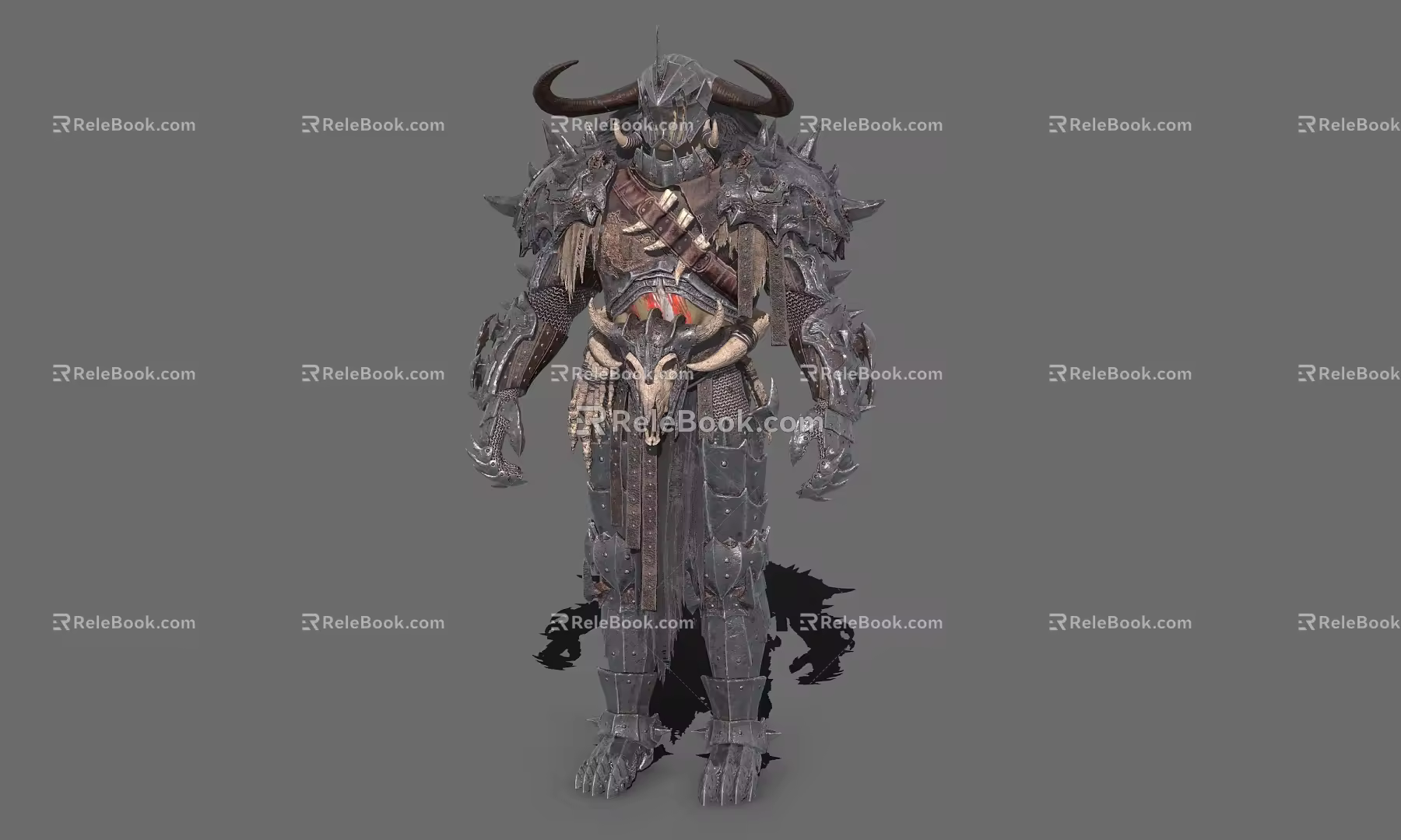 Orc Berserker Orc General Warrior Fighter 3d model