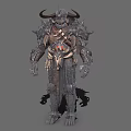 Orc Berserker Orc General Warrior Fighter 3d model