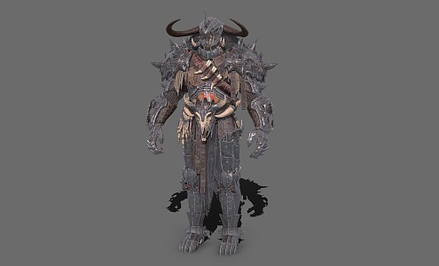 Orc Berserker Orc General Warrior Fighter 3d model