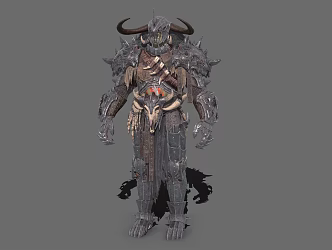 Orc Berserker Orc General Warrior Fighter 3d model