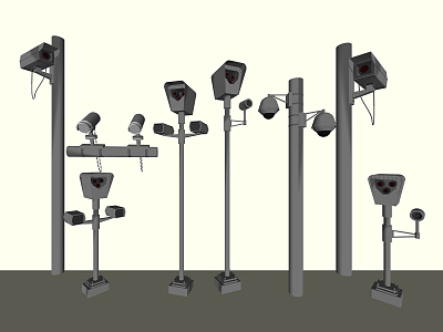 Modern Camera Outdoor Surveillance Camera model