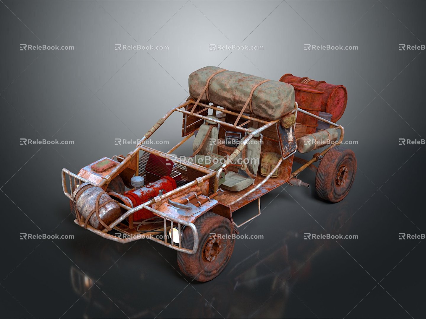 Travel car self-modified car self-modified car self-modified car self-made car self-made car travel car 3d model