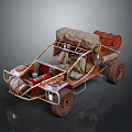 Travel car self-modified car self-modified car self-modified car self-made car self-made car travel car 3d model