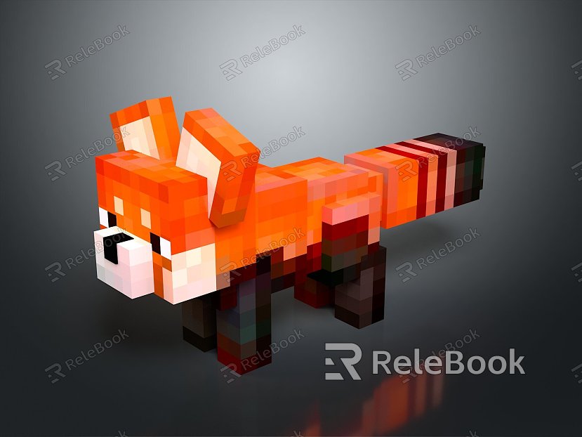 Fox Cartoon Fox Small Fox Cartoon Characters Cartoon Animals Cartoon Small Animals Game Characters model