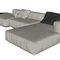 Modern Minotti Multiplayer Sofa 3d model