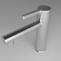 Modern Sleek Stainless Steel Faucets With Contemporary Design For Bathroom And Kitchen Use