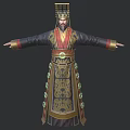 Emperor Qin Shihuang Emperor Son of Heaven King Shi Emperor Ying Zheng 3d model