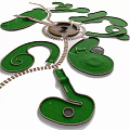 Mini Golf Sports Equipment For Outdoor Course With Green Turf Curved Paths And Holes
