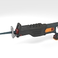 Electric reciprocating saw knife saw electric saw power tool 3d model