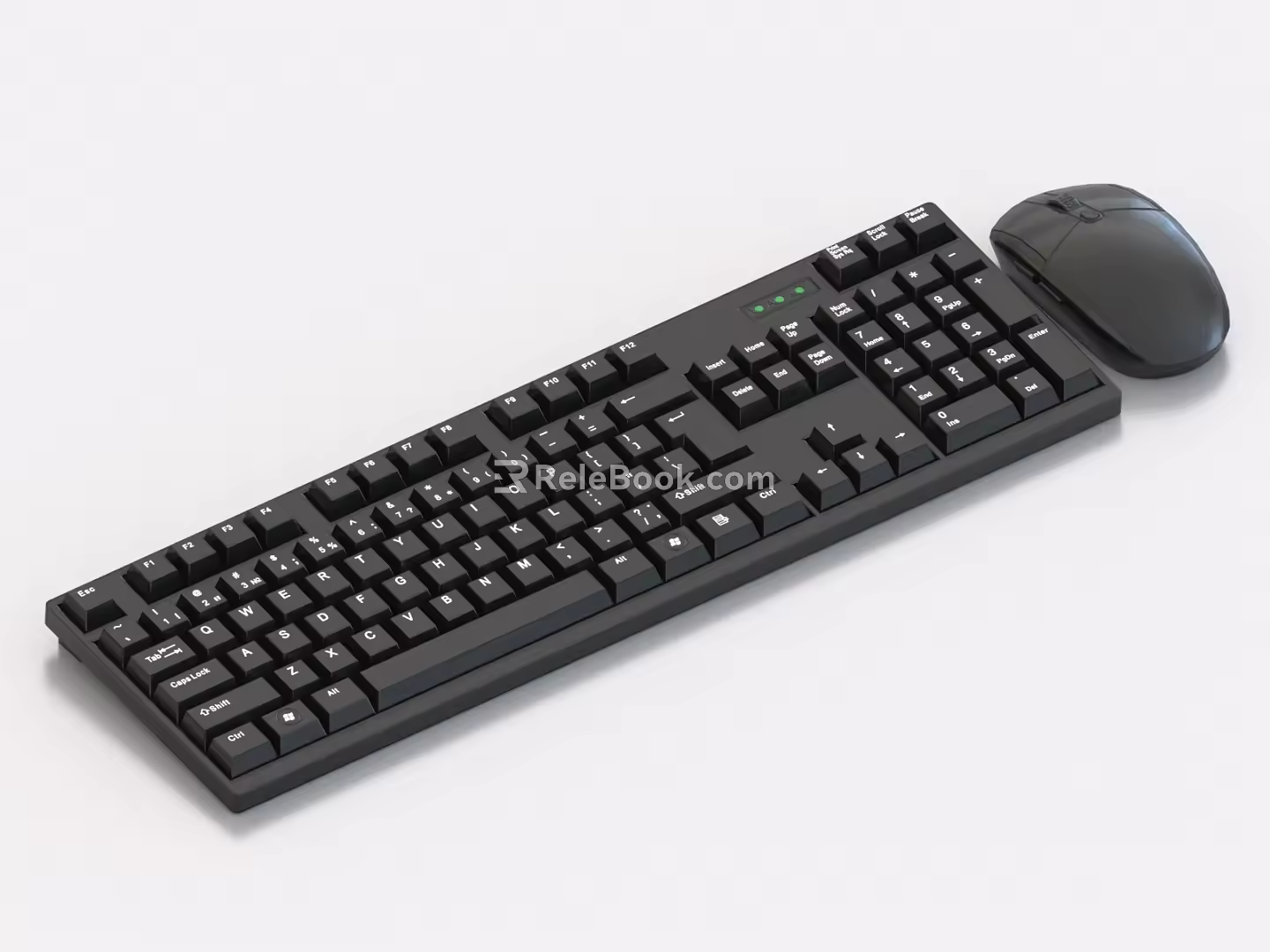 Keyboard Mouse Keyboard Mouse suit Wireless Keyboard Wireless Mouse 3d model