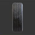 Premium Car Tire Featuring Alloy Spoke Wheel Rim and Detailed Tread Pattern