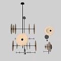 Modern lamp combination 3d model