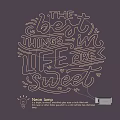 Decorative Neon Lamp Featuring Sweet Life Quote Design For Home Decor