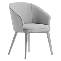 Blue Velvet Accent Chair With Armrest Modern Design And Black Legs