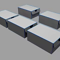 Sports Brand Daily Necessities Boxes With Nike Reebok Lining Puma Adidas Logos