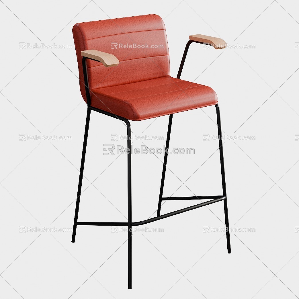 Banqueta Pier Bar Chair 3d model