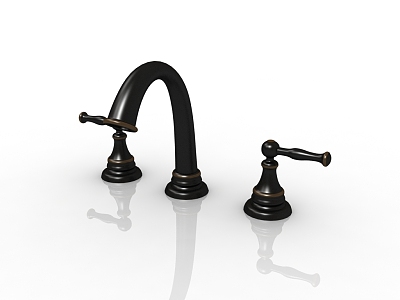 Modern hardware faucet 3d model