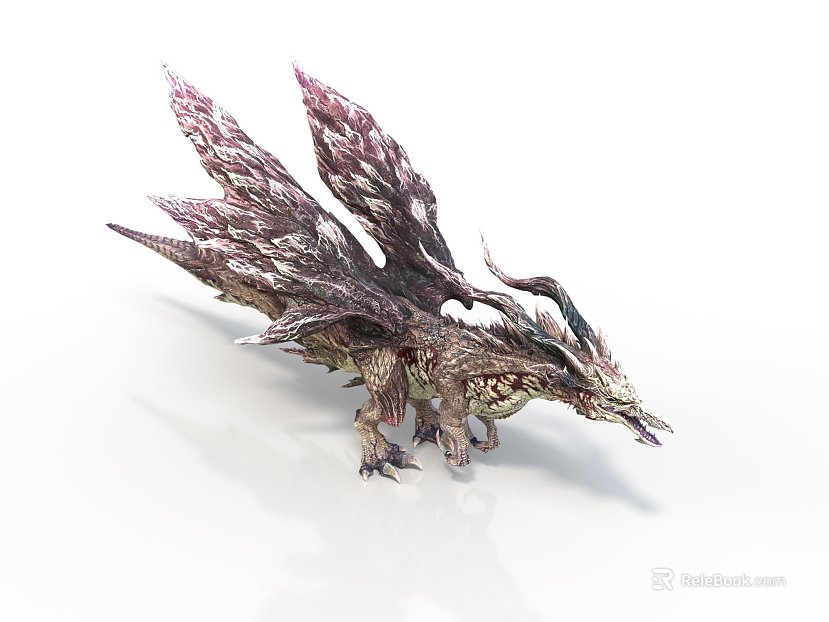 Realistic Style Cologne Cologne Pterosaur Monster Monster Monster Final Fantasy Fantasy Creature Mythical Creature Game Monster Dragon Creature texture