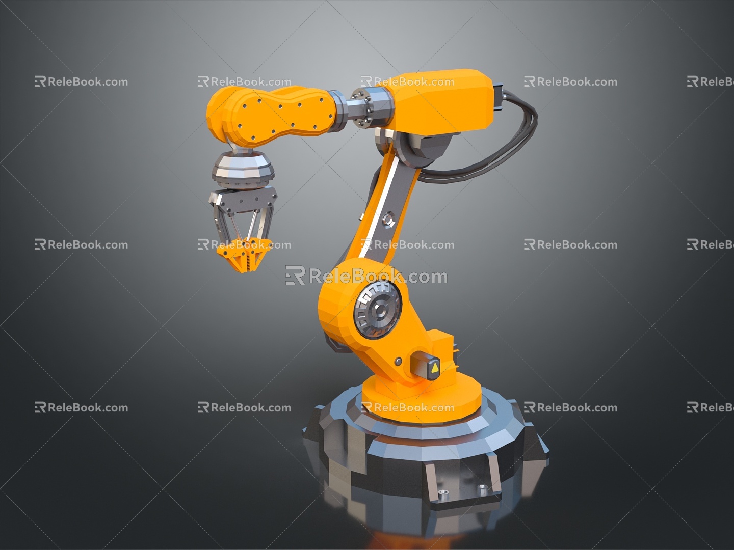 Modern Robot Arm Robot Arm Mechanical Arm Robot Arm Robot Head 3d model