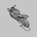 Yamaha YZF R6 Moto 3d model