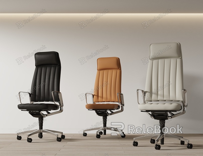 Modern office chair model