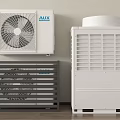 AUX Air Conditioner Fan Units With Indoor And Outdoor Design Features