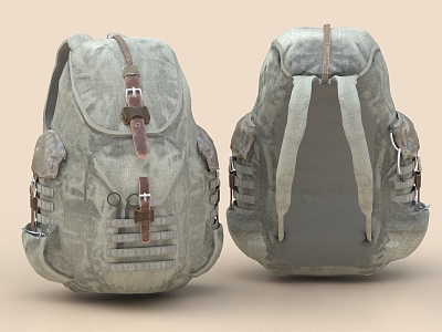 School Bag Backpack Luggage Bag Travel Bag Backpack Bag Leather Bag Computer Bag 3d model