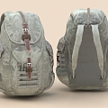 School Bag Backpack Luggage Bag Travel Bag Backpack Bag Leather Bag Computer Bag 3d model