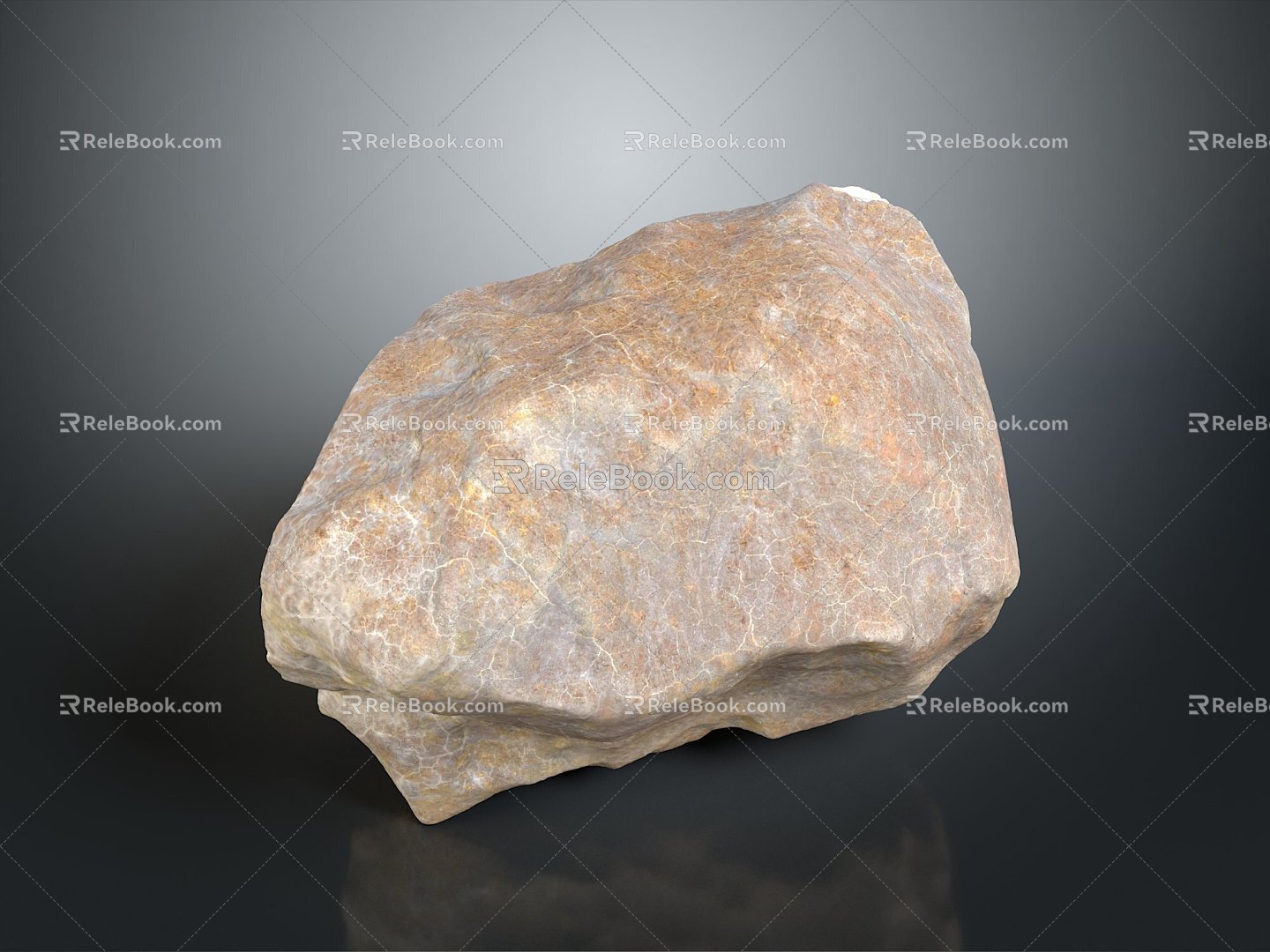 Stone Rock Stone Stone Appreciation Stone Strange Stone Ore Realistic 3d model