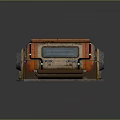 Life Module Life System Science Fiction Module Life Module 3d model