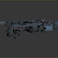 modern engine car engine car engine 3d model