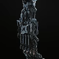 Intelligent Machine with Complex Black Mechanical Structure and Multiple Components