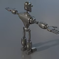Robot AI Intelligent Robot Artificial Intelligent Robot Future Low Face Number Low Model Simple Model Game Sub-era Film and Television Level Super Realism 3d model