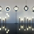 Modern Lighting Combinations With Pendant Wall Floor And Table Lamps In Minimalist Design