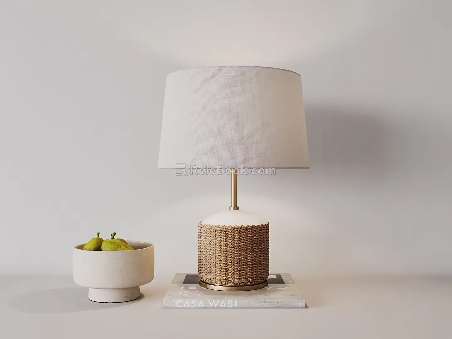 Modern Quiet Retro Table Lamp 3d model
