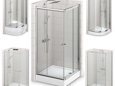 modern shower room shower cubicle model