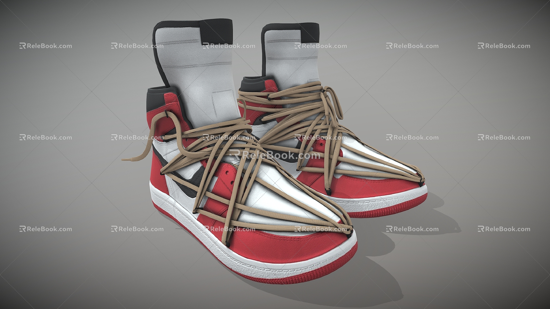 sneaker Nike sneaker Sneakers Nike Air Jordan Shoes Travel Shoes High-top Shoes 3d model