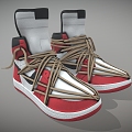 sneaker Nike sneaker Sneakers Nike Air Jordan Shoes Travel Shoes High-top Shoes 3d model