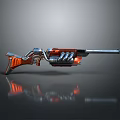 Science Fiction Firearms Next Generation Firearms Science Fiction Game Gun Game Firearms Game Gun Concept Gun Laser Gun 3d model