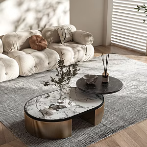 Style coffee table 3d model