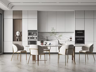 Modern Restaurant 3d model