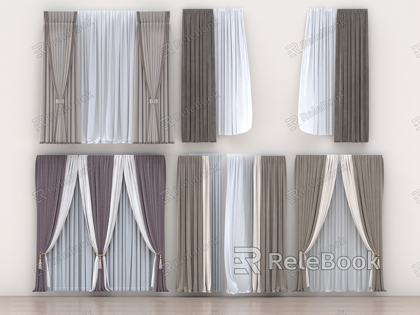 Curtain Electric Curtain Cloth Blinds Venetian Blinds Roller Blinds Organ Blinds Roman Blinds Soft Gauze Blinds Dream Blinds model