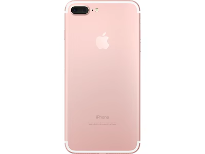 Pink iPhone Back Design Featuring Apple Logo Camera Lens And Glass Material 3d model