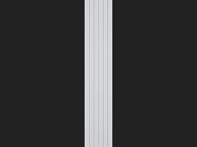 Black And White Striped Wall Design For Modern Home Interior Decoration 3d model