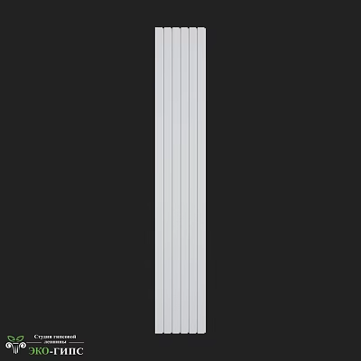 Black And White Striped Wall Design For Modern Home Interior Decoration 3d model