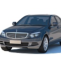 Mercedes-Benz C- Class 2010 MercedesBenz has few simple mold surfaces 3d model