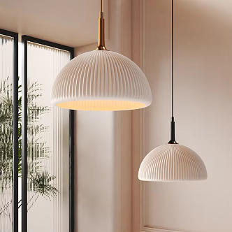 Modern chandelier 3d model