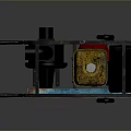 AGROTEC JANJESTARI Mechanical Equipment With Metal Frame Wheels And Engine Component