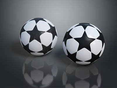 Soccer Ball Sports Goods Sports Goods Realistic 3d model